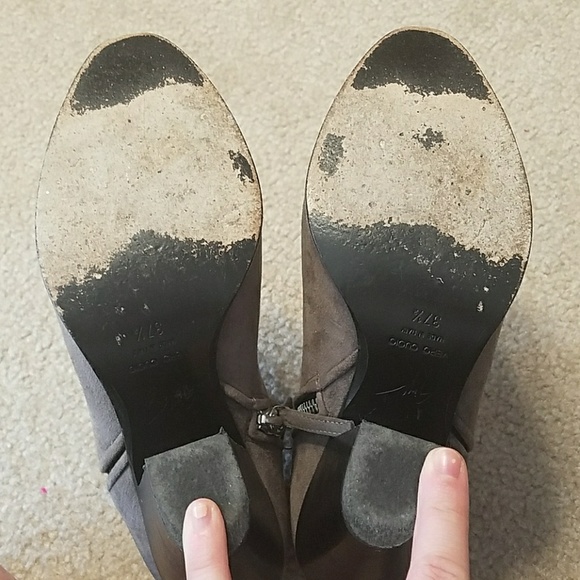 Sz37.5 giuseppe zanotti suede booties - Picture 7 of 12